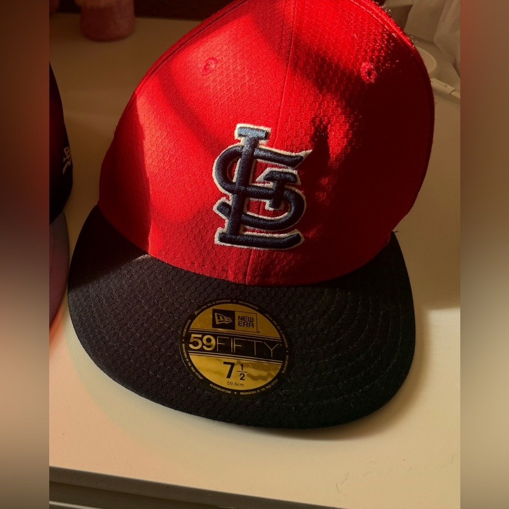 New Era St. Louis Cardinals‎ Red and Black Cap